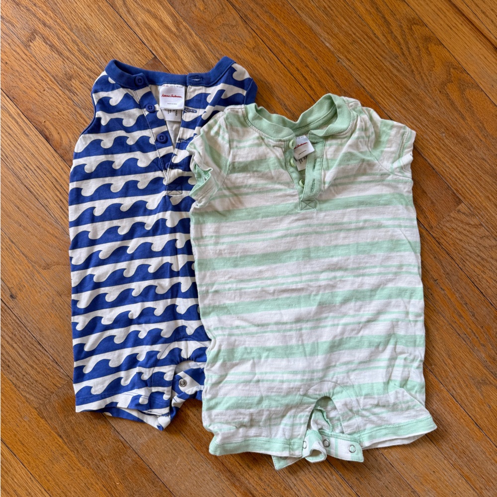 Hanna Andersson summer rompers bundle